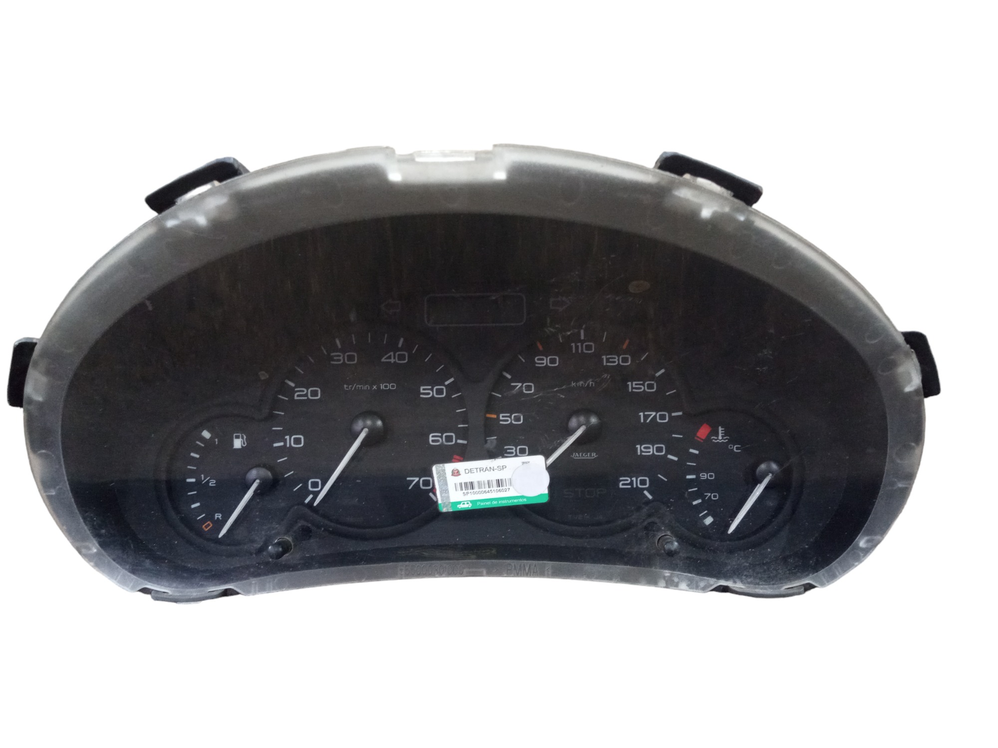 Painel Instrumento Peugeot 206 2002 A 2005 Original  Preto