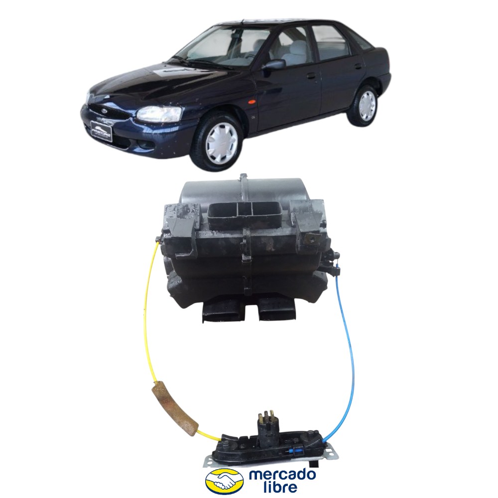 Caixa Evaporizzadora Ar Ventilação Ford Escort 1997 Ao 2003