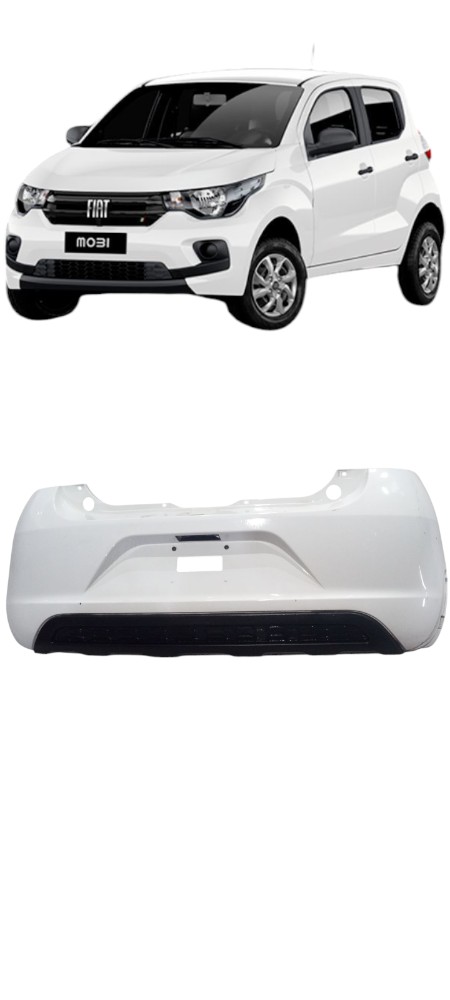 Parachoque Traseiro Fiat Mobi Like 2019 A 2024 Original