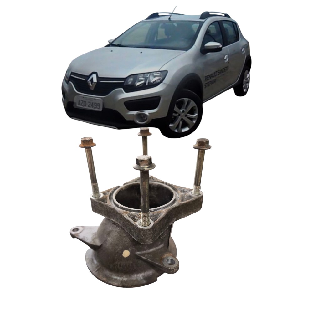 Suporte corpo tbi borboleta loga renault sandero 2015 a 2020