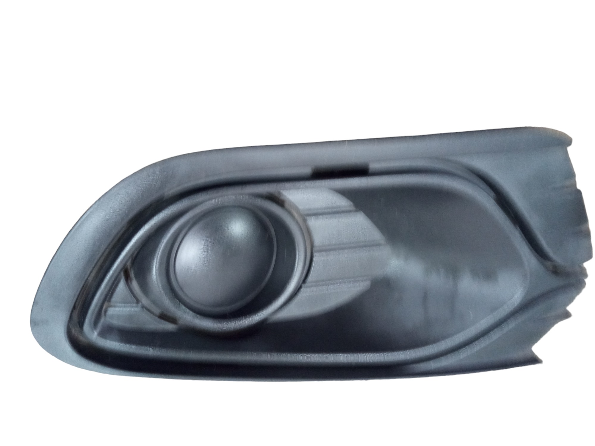 Moldura Direita Farol Milha Renault Logan 2014 A 2018 Preto Direito