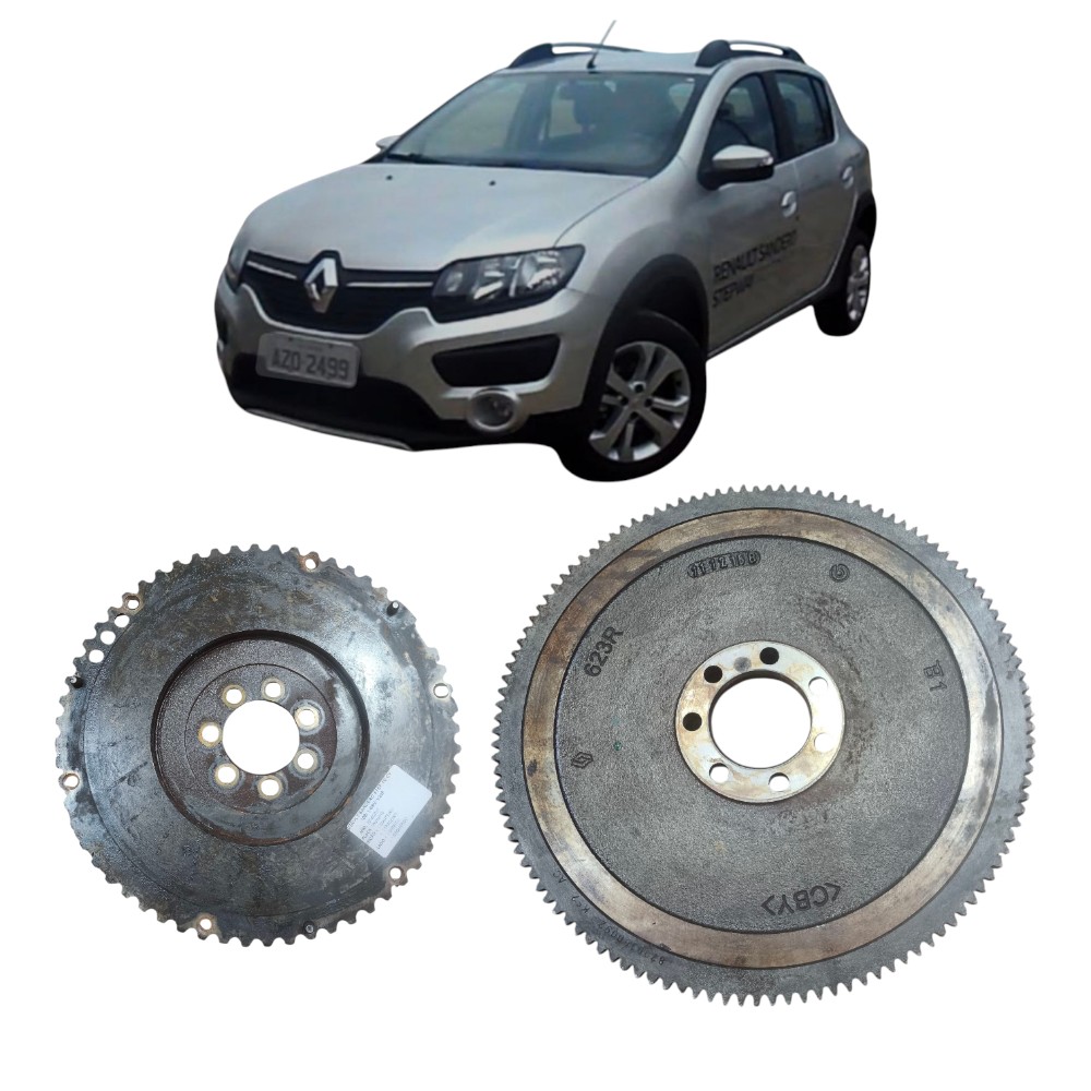Volante Motor Cremalheira Logan Sandero Clio  Duster 1.6 8v
