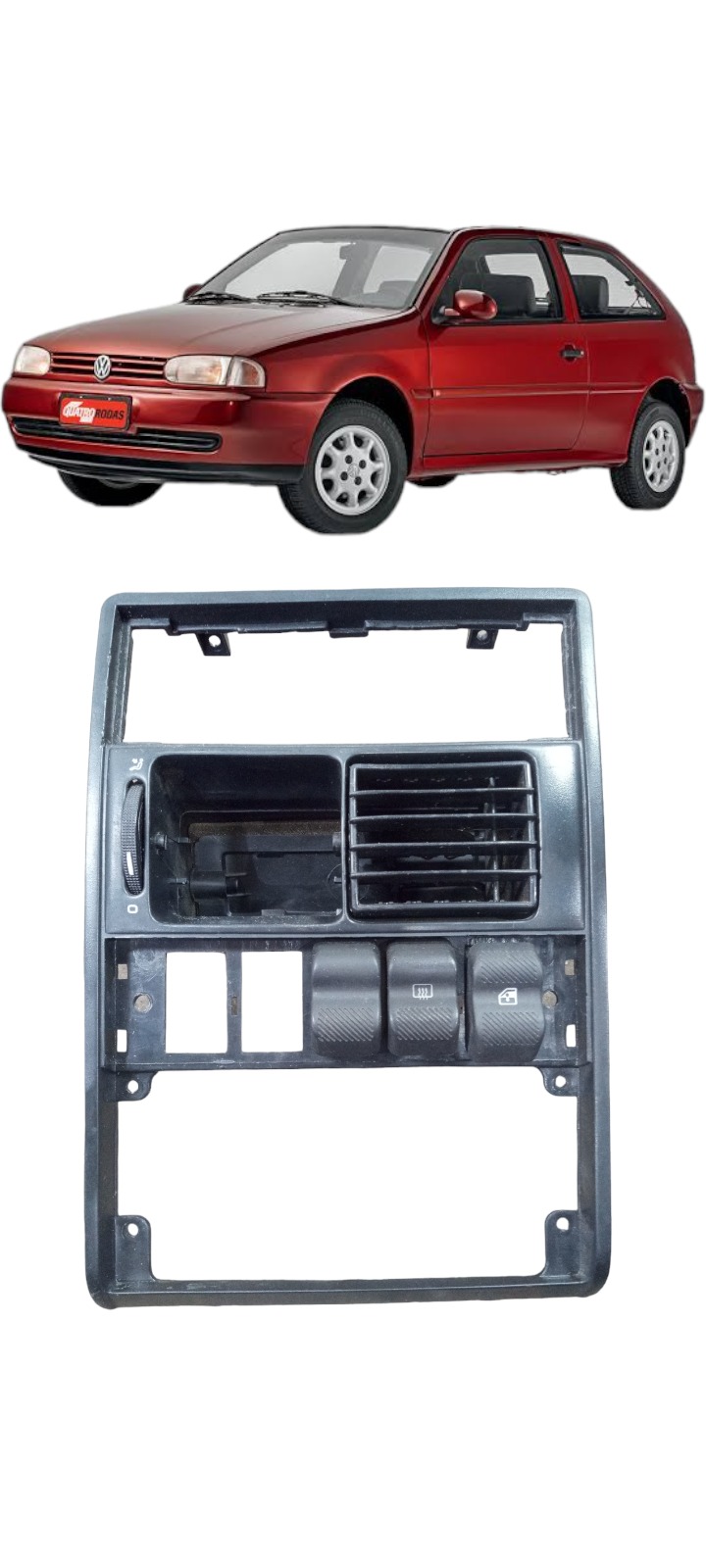 Comando Ar Difusor Central Painel Vw Gol G2