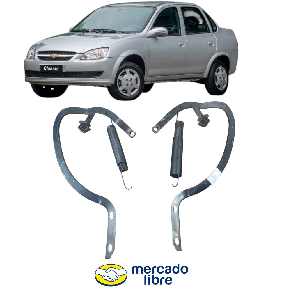 Par Dobradiça Tampa Traseira Corsa Classic 2011 Ao 2013