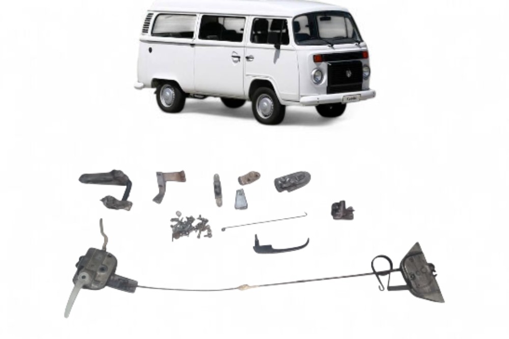 Kit Fechadura Da Kombi 2008-2012 Original