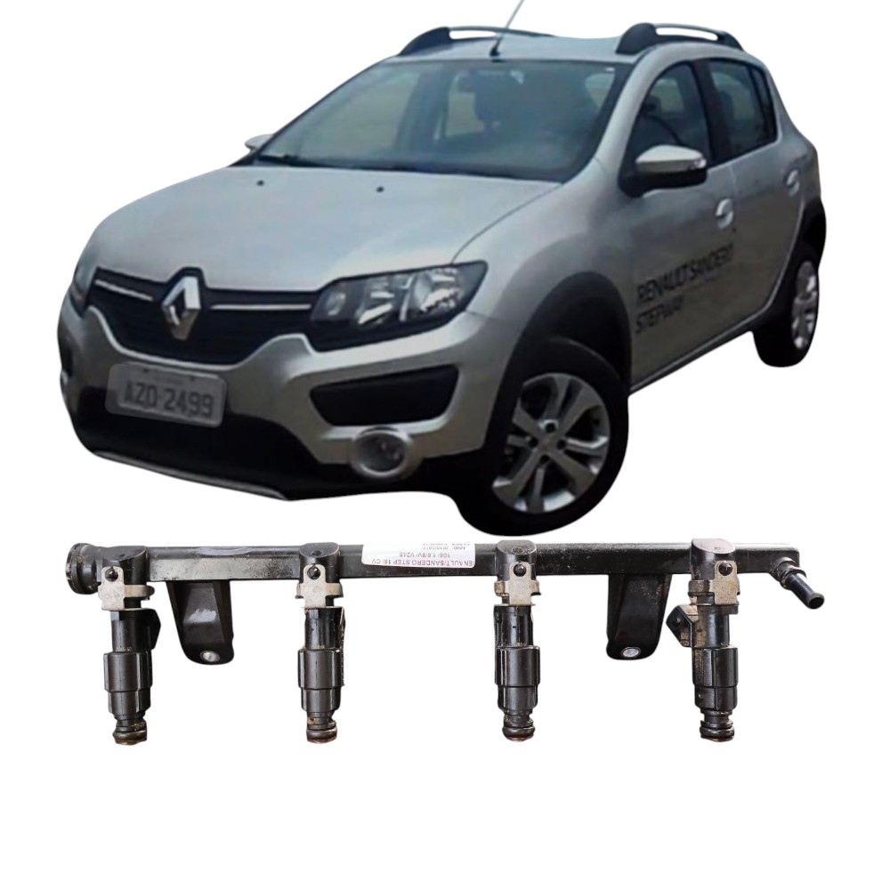 Flauta Bico Injeção Injetor 1.6 Renault Sandero 2011 A 2012