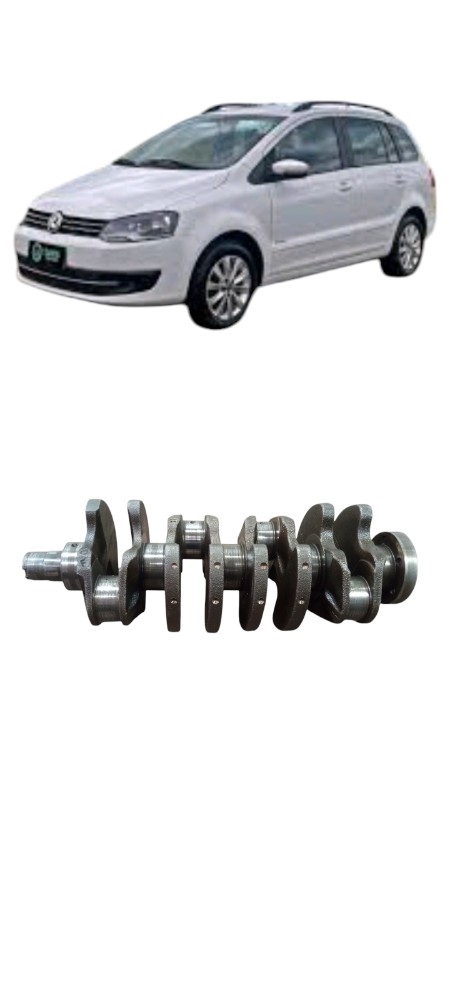 Virabrequim Volkswagen Gol Spacefox Fox 1.6 8v Ea11