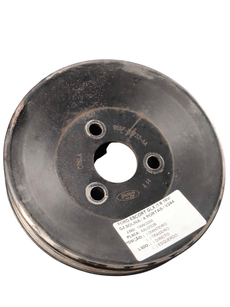 Bomba Polia Direção Hidráulica Zetec Ford Escort 1997 A 2002
