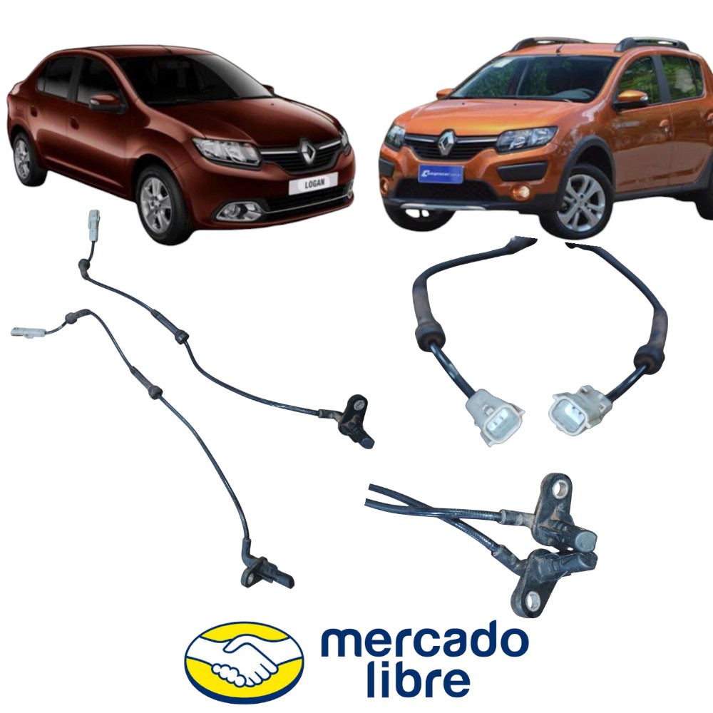 Sensor Abs Traseiro Esquerdo Log Renault Sandero 2015 A 2015