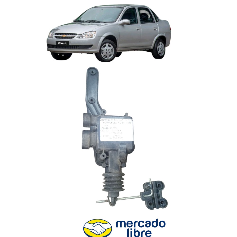 Motor Trava Elétrica Traseira Ladoo Esquerdo Classic 03/12