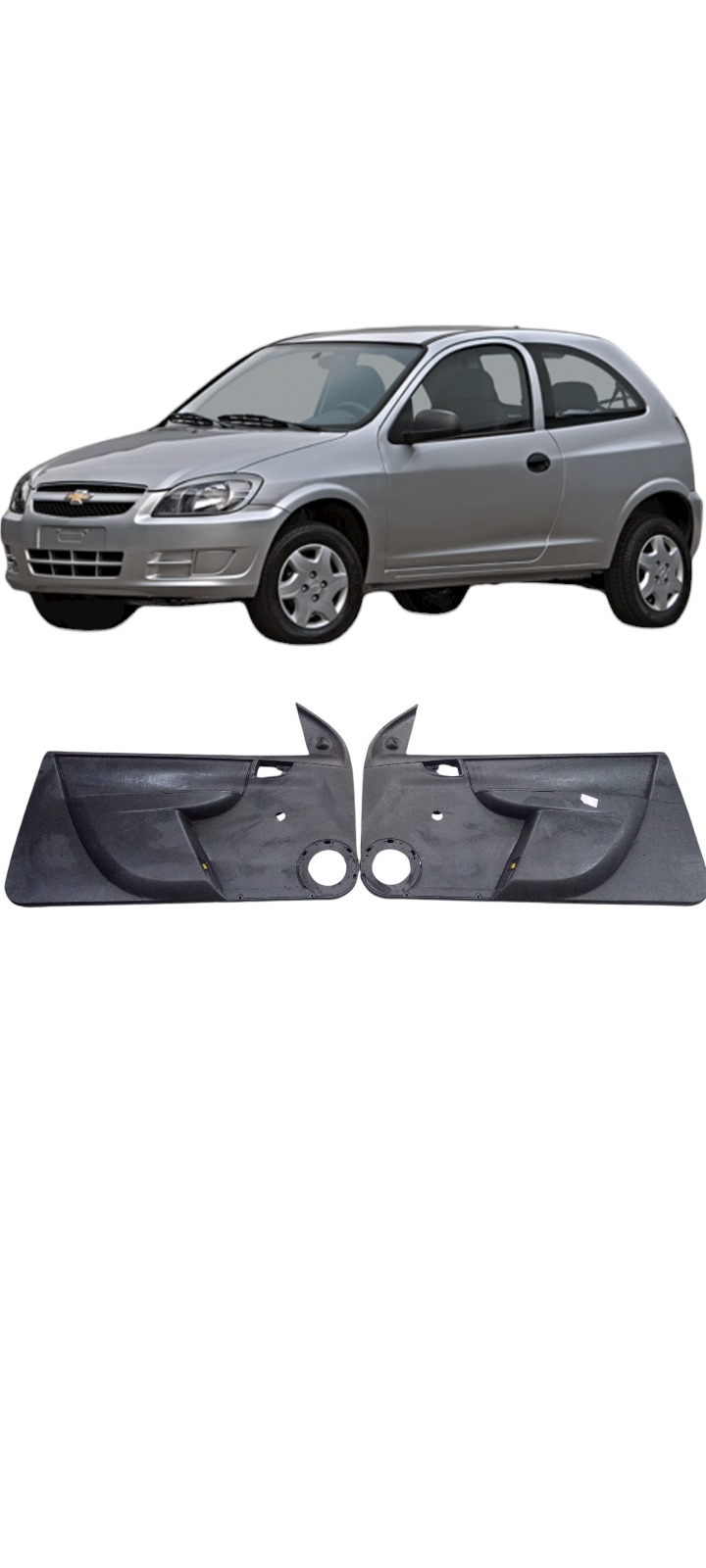 Par Forro Porta Gm Celta 1.0 2009 A 2010 2 Portas Original