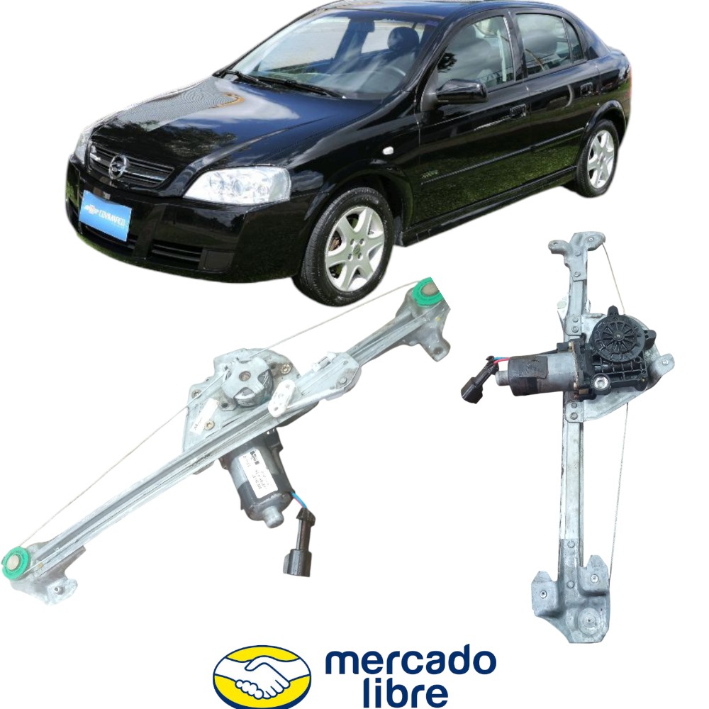 Máquina Vidro Motor Elétrico Esquerdo Tras Astra 2001 A 2005