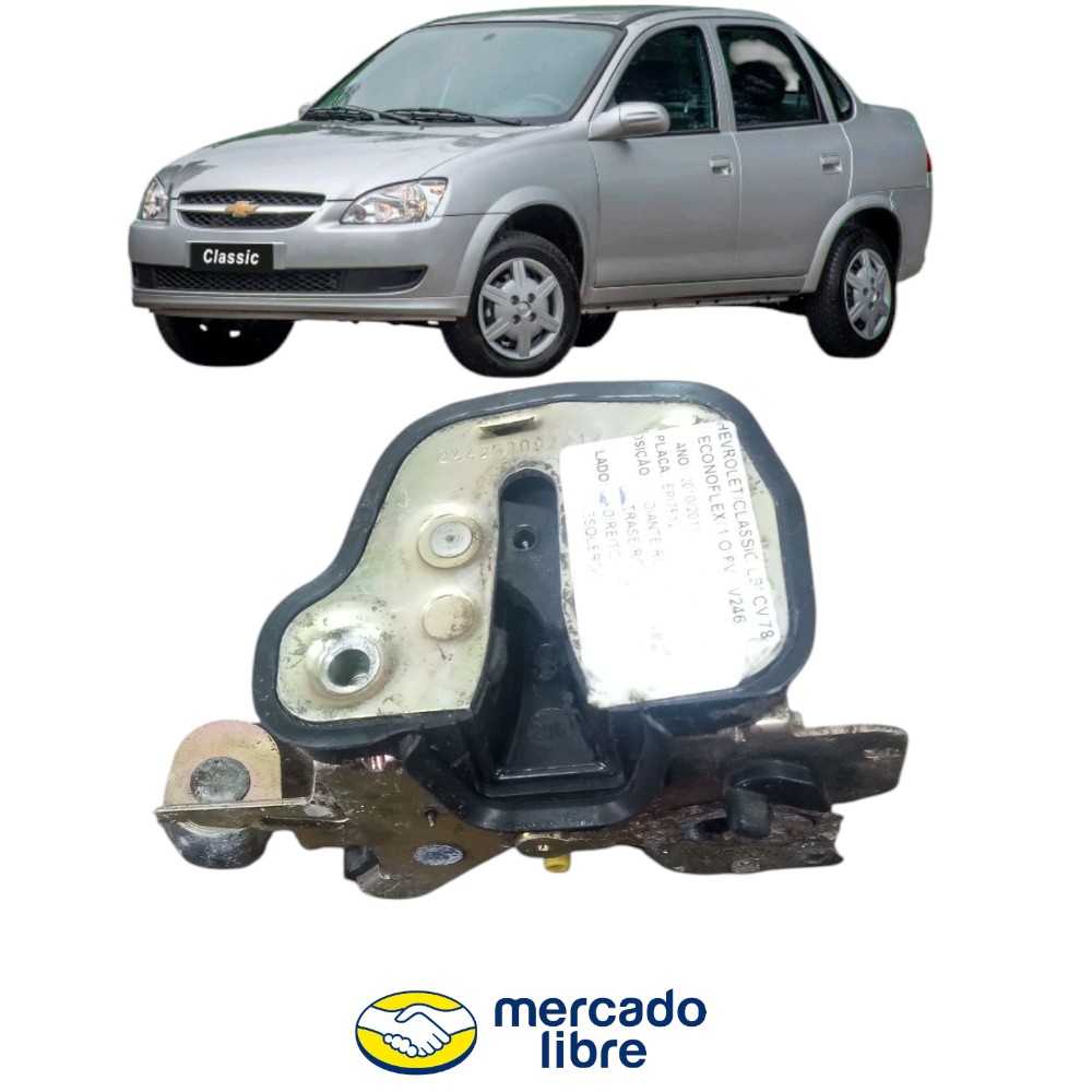 Fechadura de porta traseira L/d corsa classic Ls 2010 2011