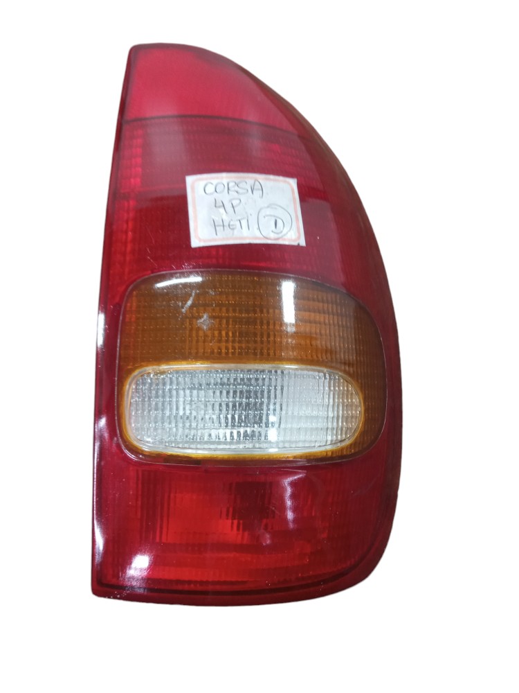 Lanterna Traseira Direita Corsa Hatch 1994 A 1999 Direito/passageiro Vermelho