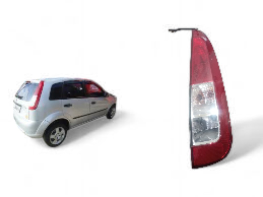 Lanterna Traseira Direita Fiesta Hatch 2007-2014 Original Direito/passageiro Fumê