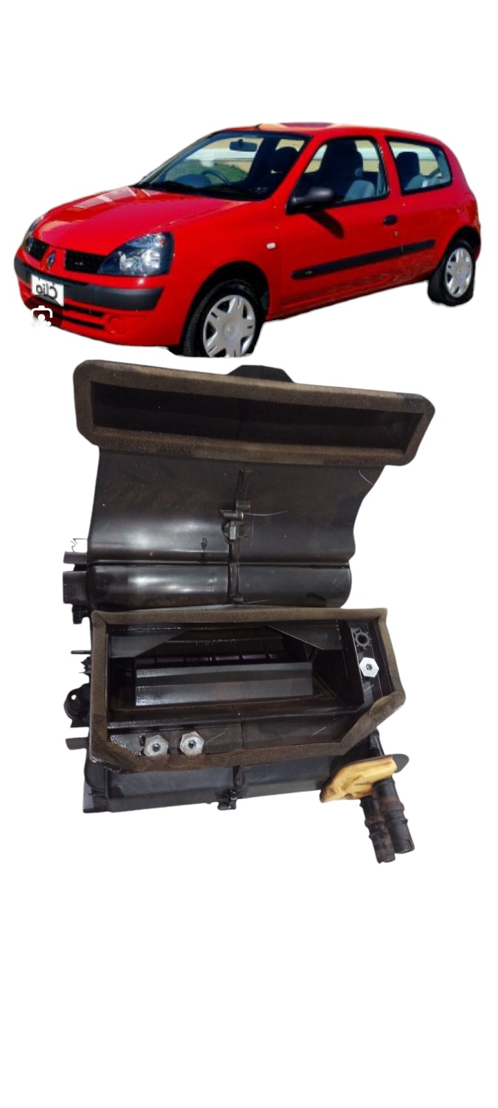 Caixa Evaporadora Ar Condicionado Renault Clio 2003 2011