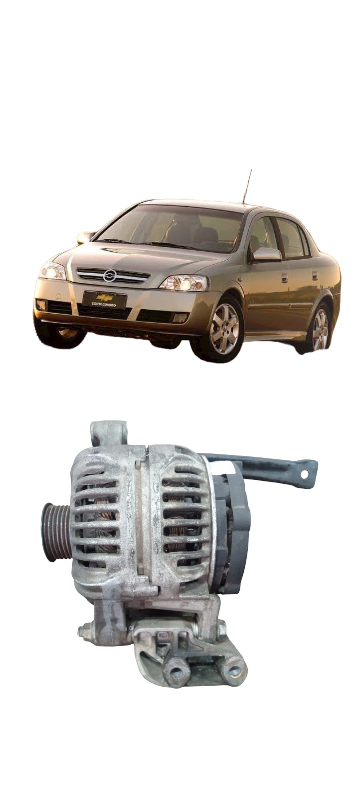 Alternador Gm Vectra Zafira Astra 2.0 120a