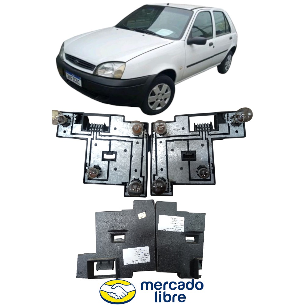 Circuito Lanterna Direito Traseiro S Ford Fiesta 1996 A 2002
