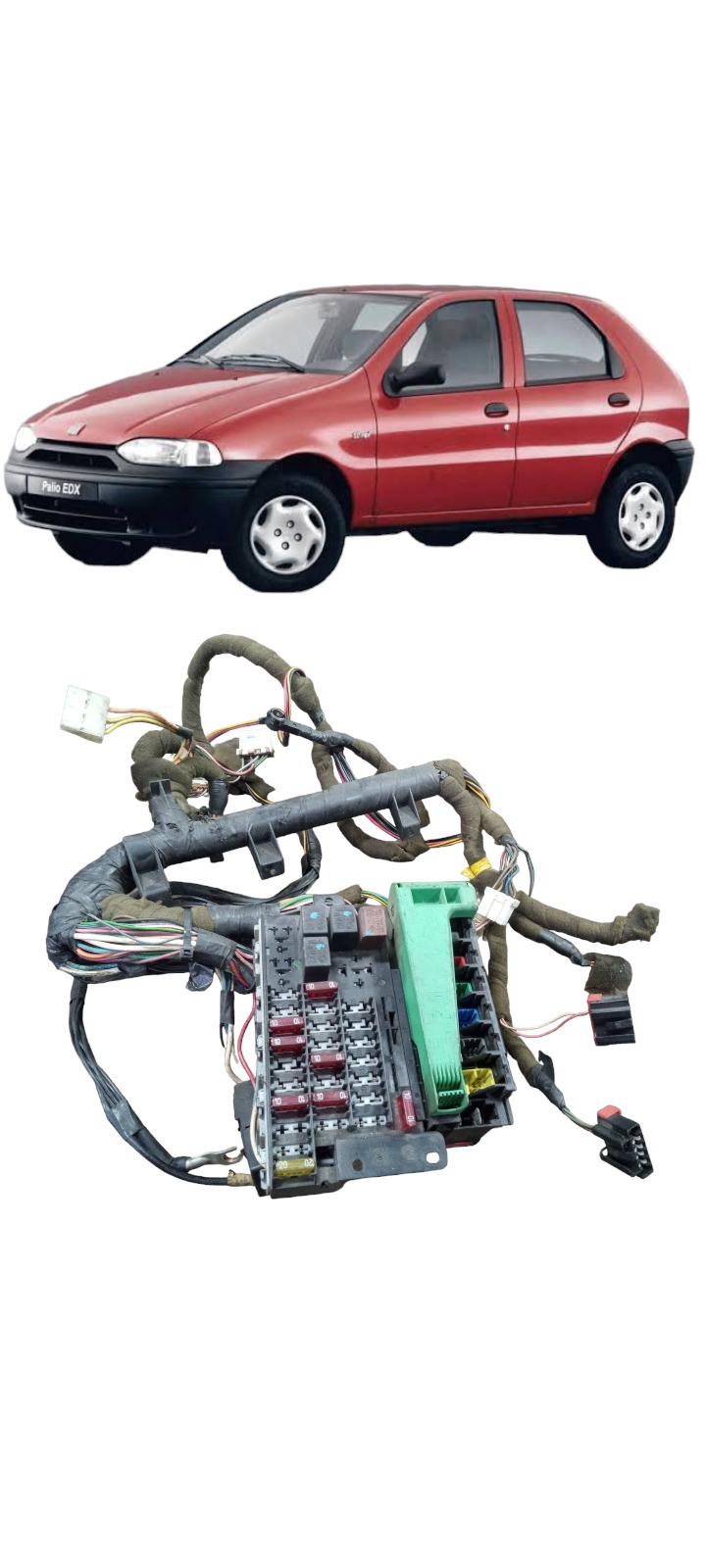 Chicote Caixa Fusível Fiat Palio Mpfi 1.0 8v 1998