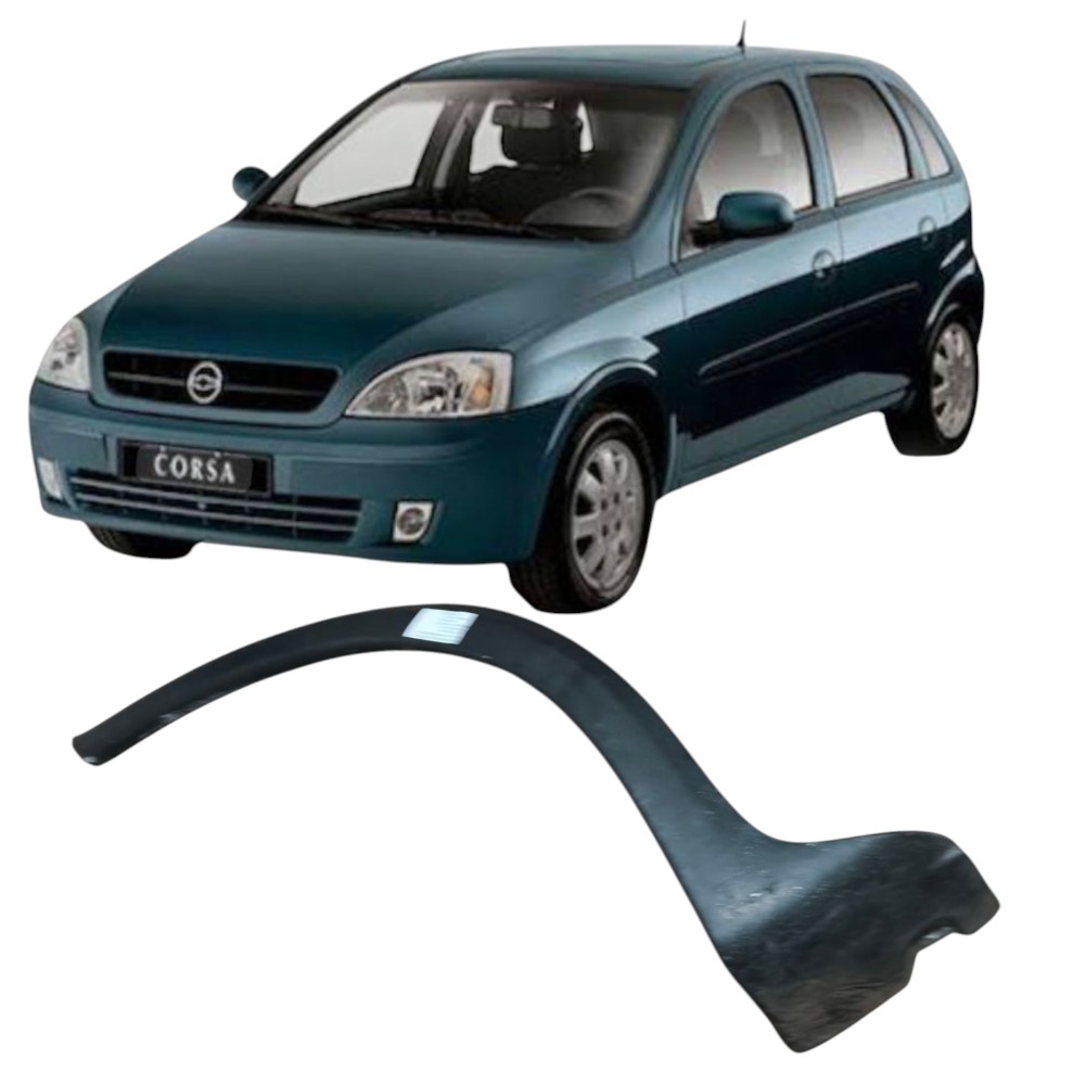 Moldura Paralama Traseiro Direito Monta Gm Corsa 2002 A 2012