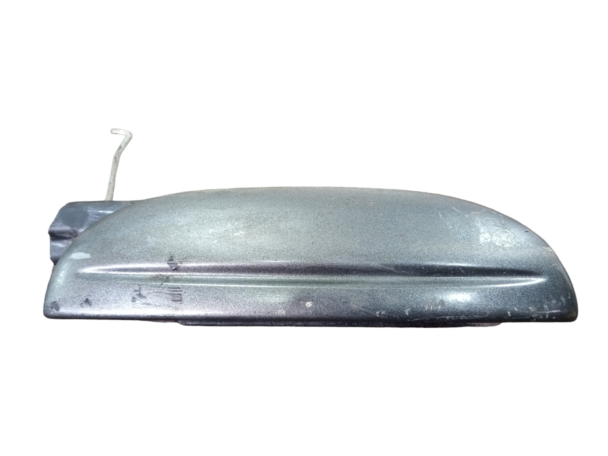 Macaneta Externa Porta Dianteira Direita Fiat Palio 96 01 Prata Dianteira