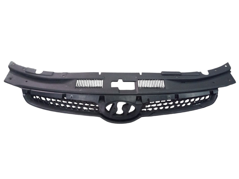 Grade Frontal Dianteiro Parachoque Hyundai I30 2008 A 2012 Preto Fosco
