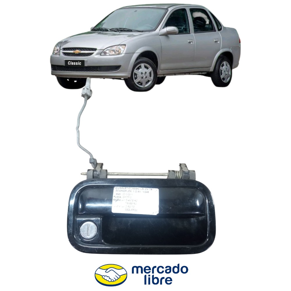 Maçaneta Externa Dianteira Direita Corsa Classic 2010-2016