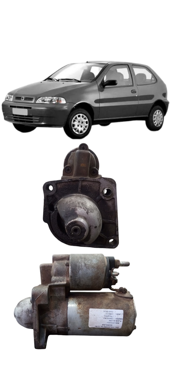 Motor Partida 1.0 Fiat Palio Fire Siena Strada