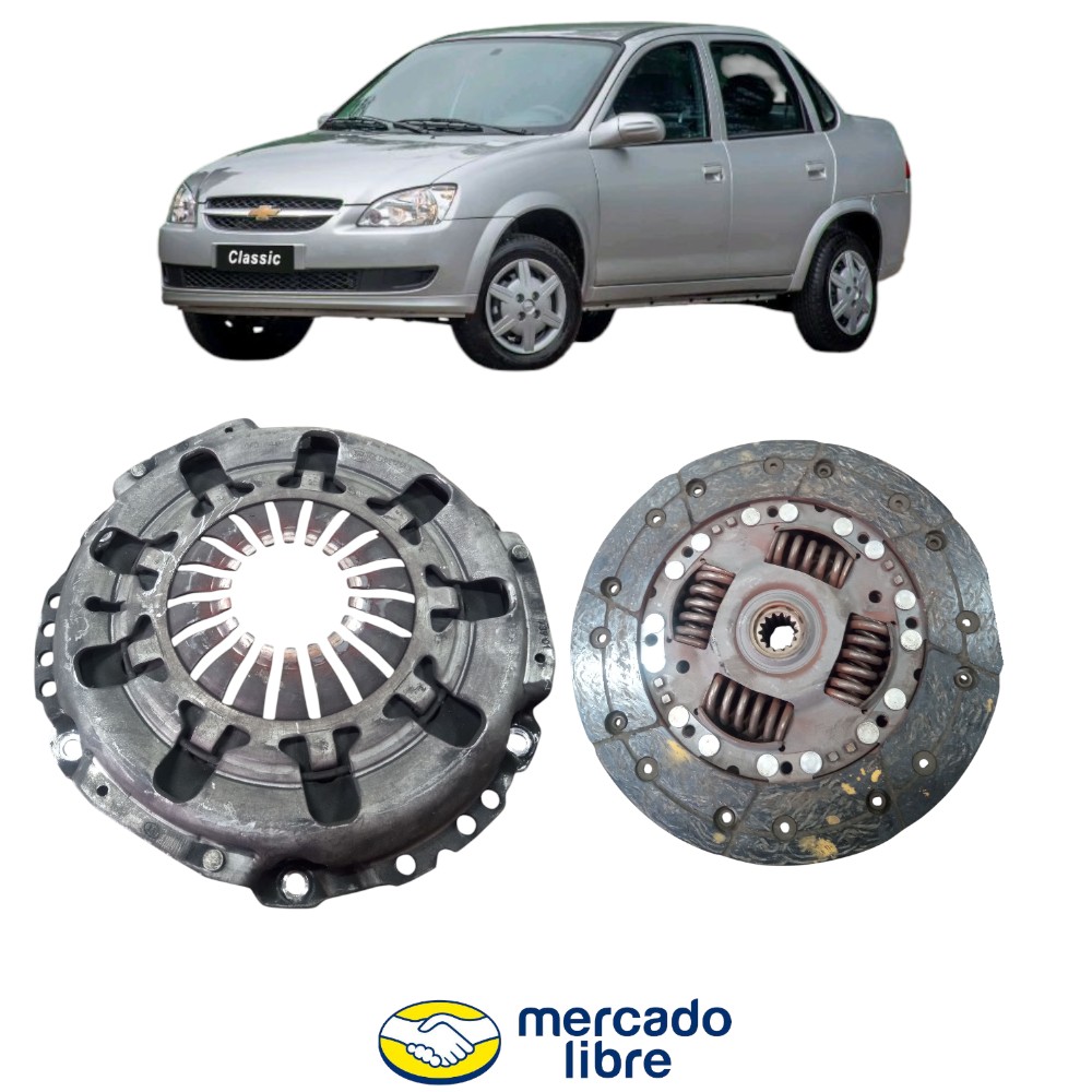 Kit Embreagem Plato Disco Corsa Classic Ls 2009 2010 2011