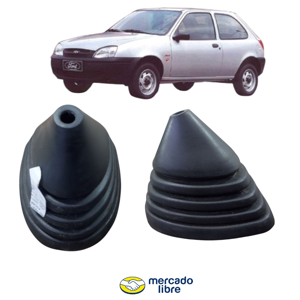 Coifa Base Sanfonada Bola De Câmbio Alavanca Ford Fiesta Ka