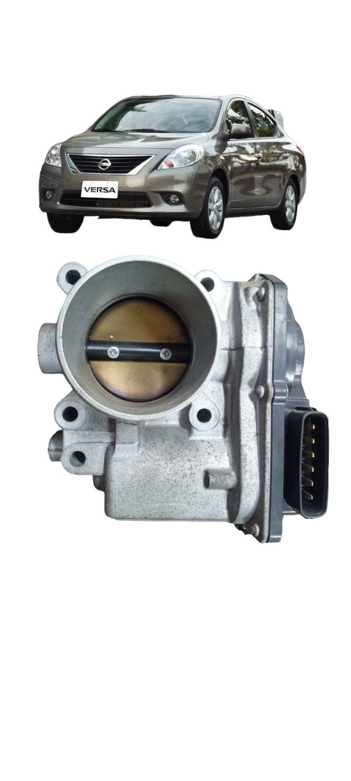 Corpo Tbi Borboleta 16v Flex Nissan Versa March 2012 A 2016