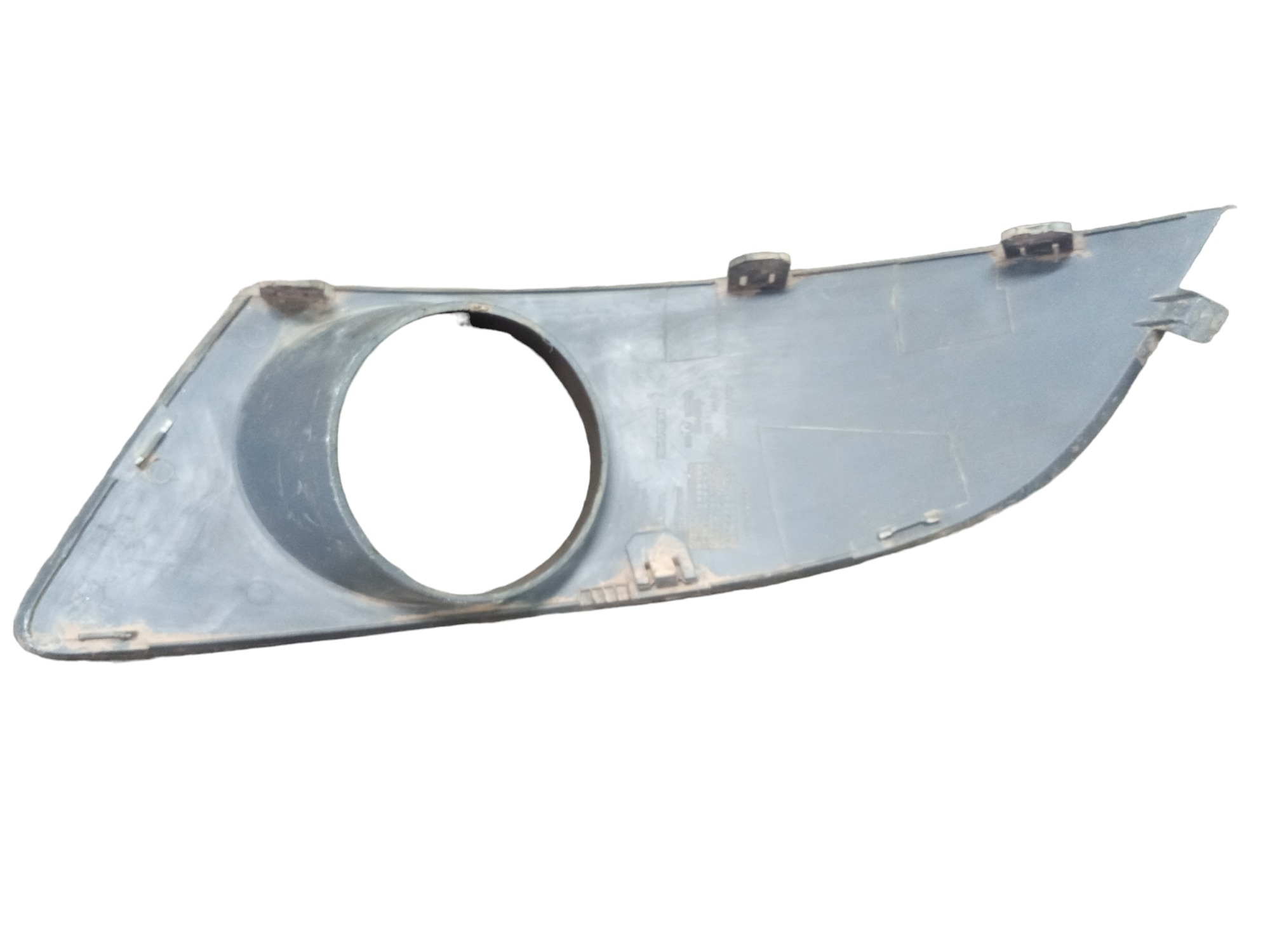 Moldura Farol Milha Lado Direito Renault Logan 2010 2013 Preto Direito