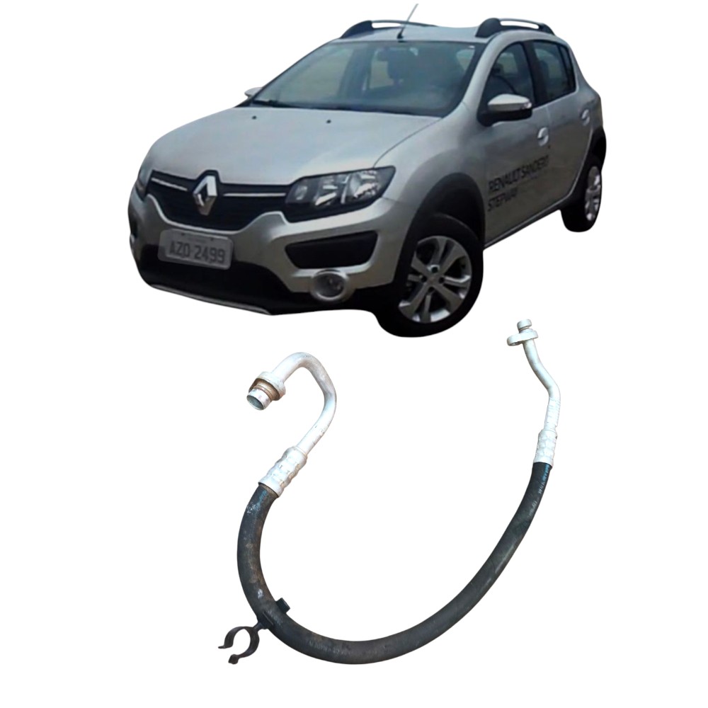 Mangueira Ar Condicionado Compressor Sandero Logan 1.6 8v