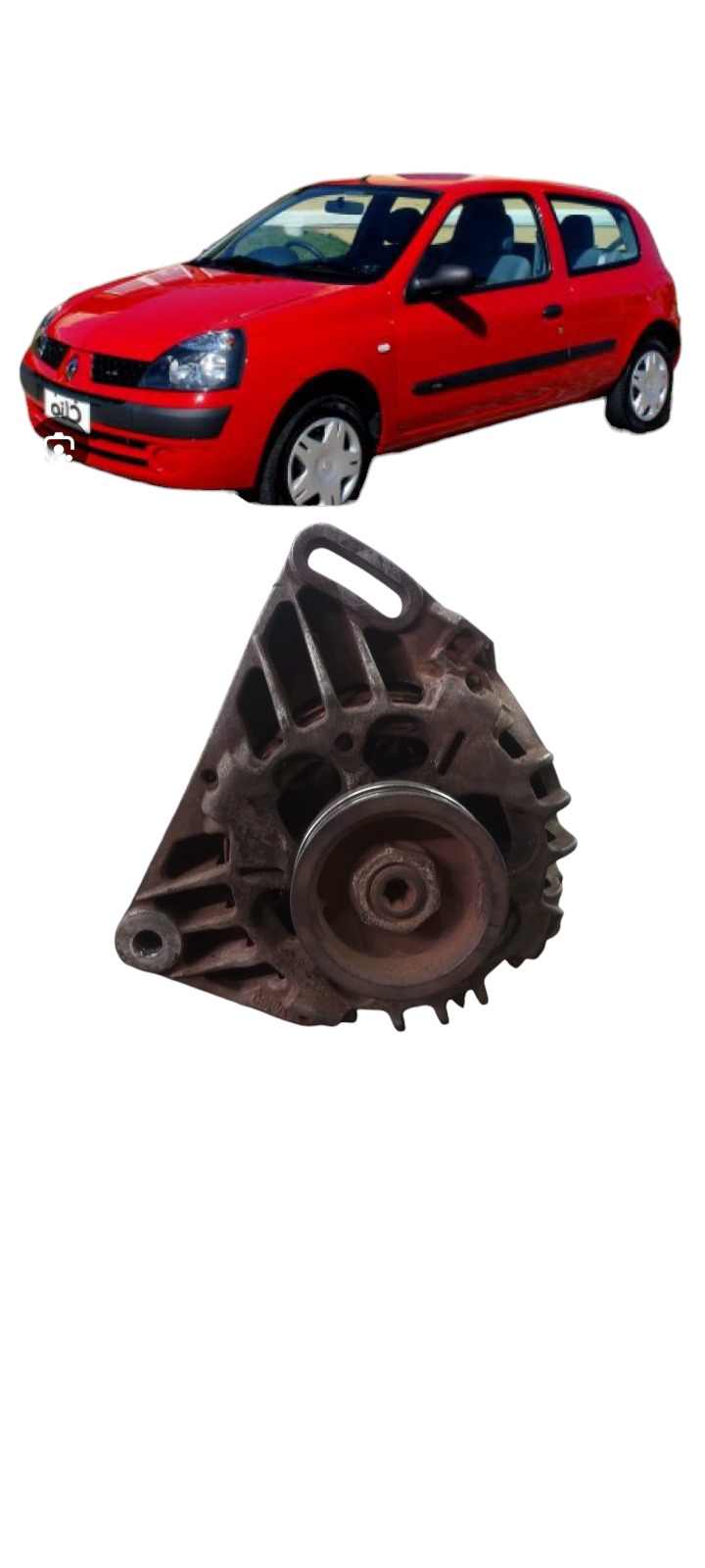 Alternador 1.0 16v Renault Clio Sandero 2003 A 2006