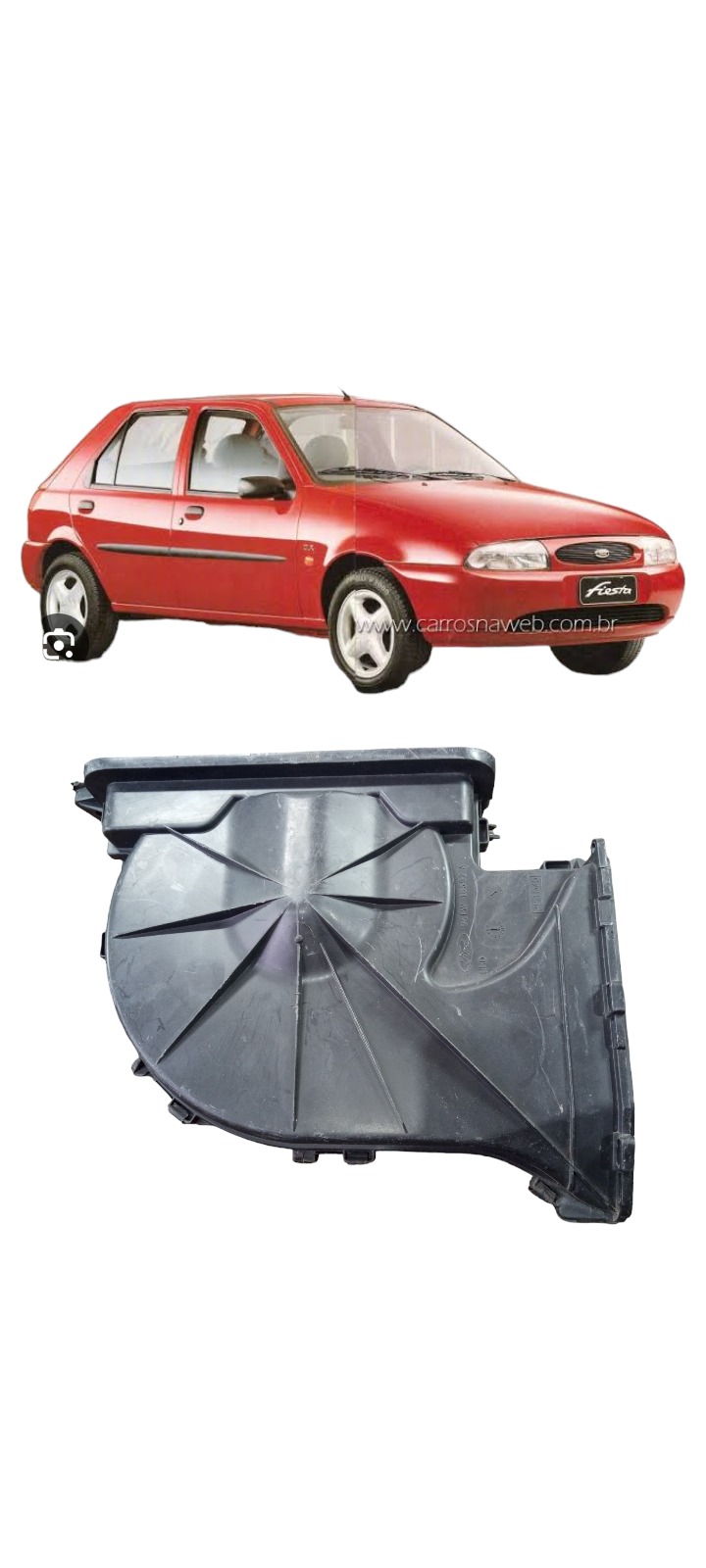 Caixa Evaporadora Ford Fiesta 1997 A 2001 Original