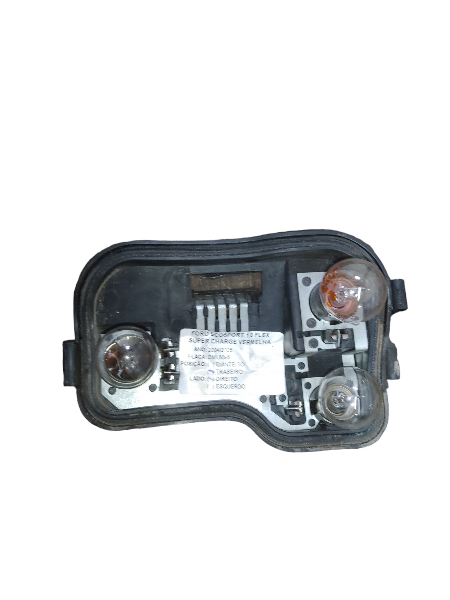 Circuito lanterna soquete placa ford ecosport 2003 original