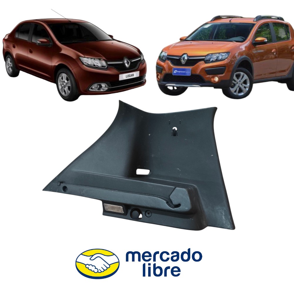Suporte Tampão Bagagito Esquerdo Renault Sandero 2015 A 2016