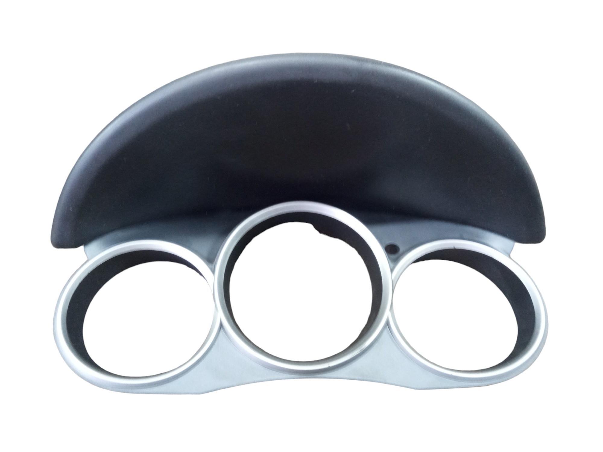 Moldura Painel Instrumento Acabamento Honda Fit 2003 A 2014 Cinza