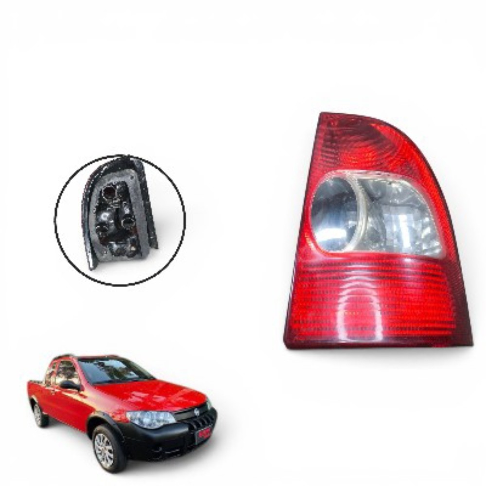 Lanterna Traseira D Fiat Strada 2002-2006 Original