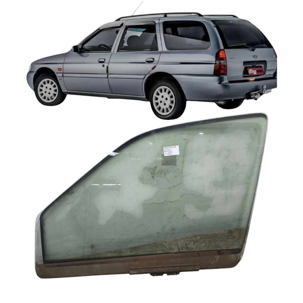 Vidro Porta Dianteira Esquerda Ford Escort Zetec
