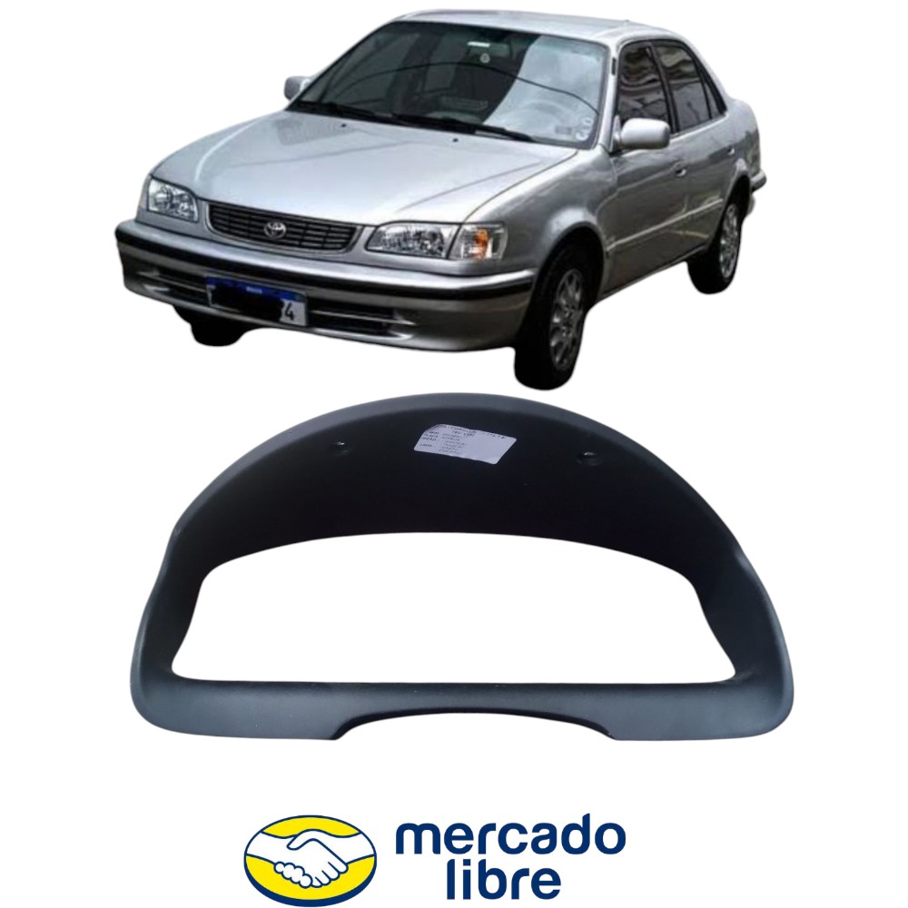 Acabamento Moldura Painel Instrumentos Corolla 1998 A 2002 Cinza