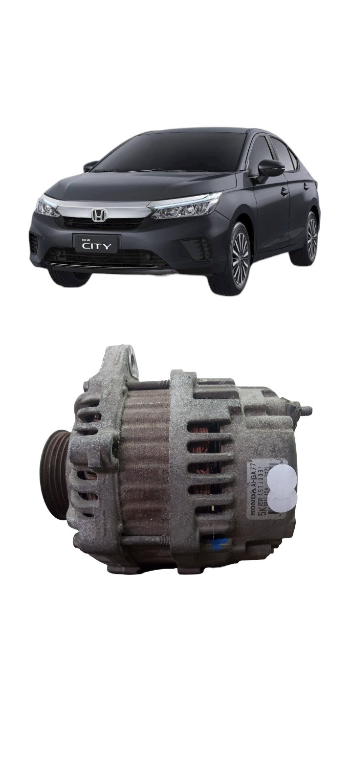 Alternador Honda New Fit City 1.5 2009 A 2014