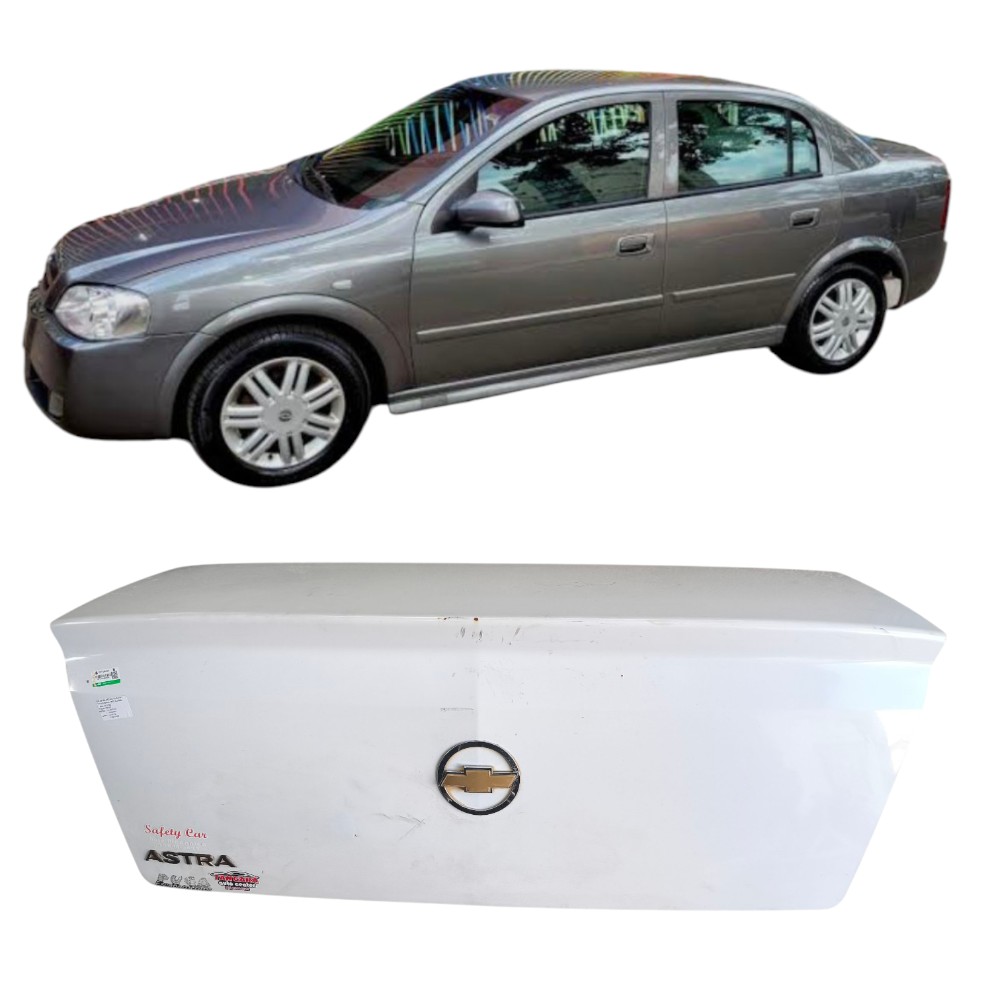Tampa Traseira Astra Sedan  2003 Ao 2012   Branca