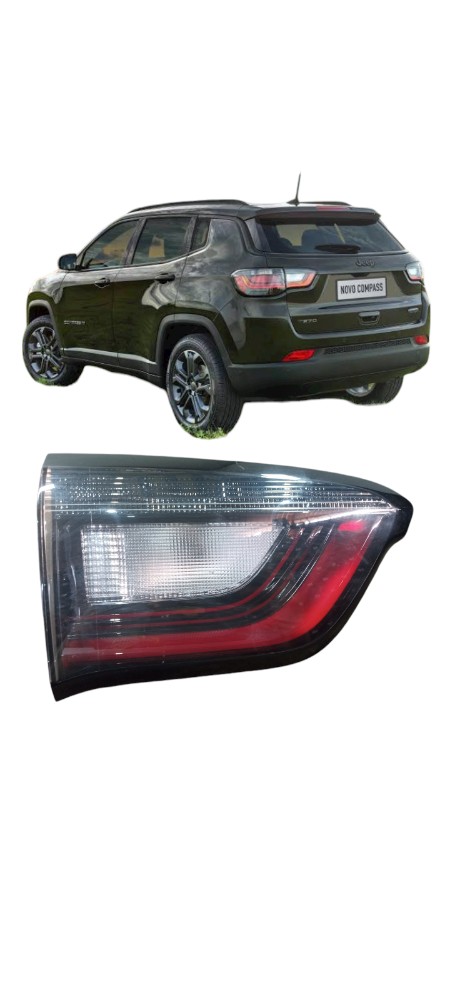 Lanterna Tampa Traseira Esquerda Jeep Compass 1.3 2022 Esquerdo/motorista