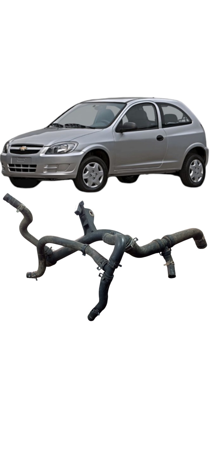 Tubo Completo Fluxo Agua Gm Celta 1.0 8v 2009
