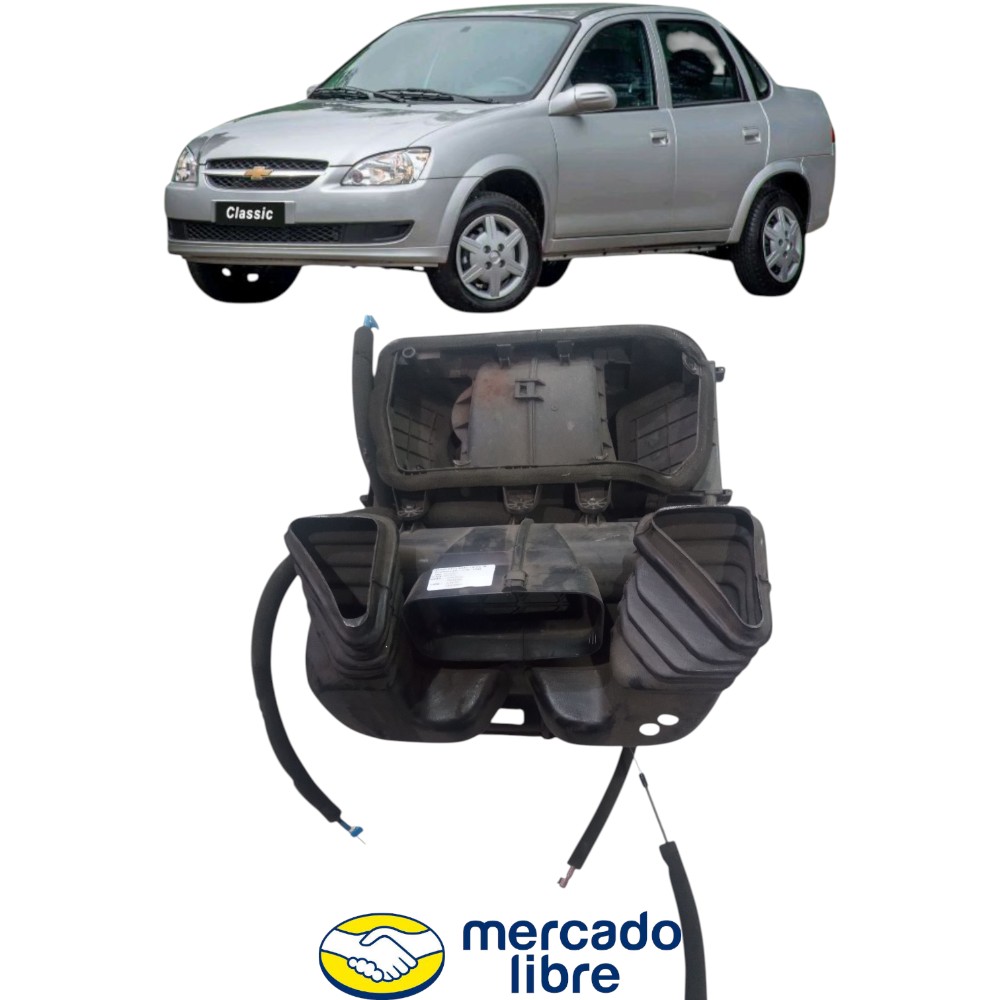 Caixa Evaporadora Ar Quente Gm Corsa Classic 2002 Ao 2010