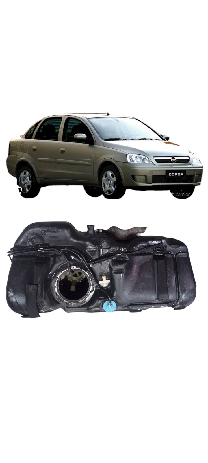 Tanque Combustivel Gm Corsa Maxx Joy 2003 A 2008