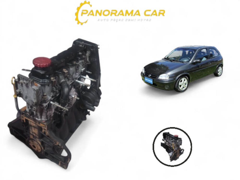 Motor Corsa Mpfi 1996-2001 1.0 8v Gasolina