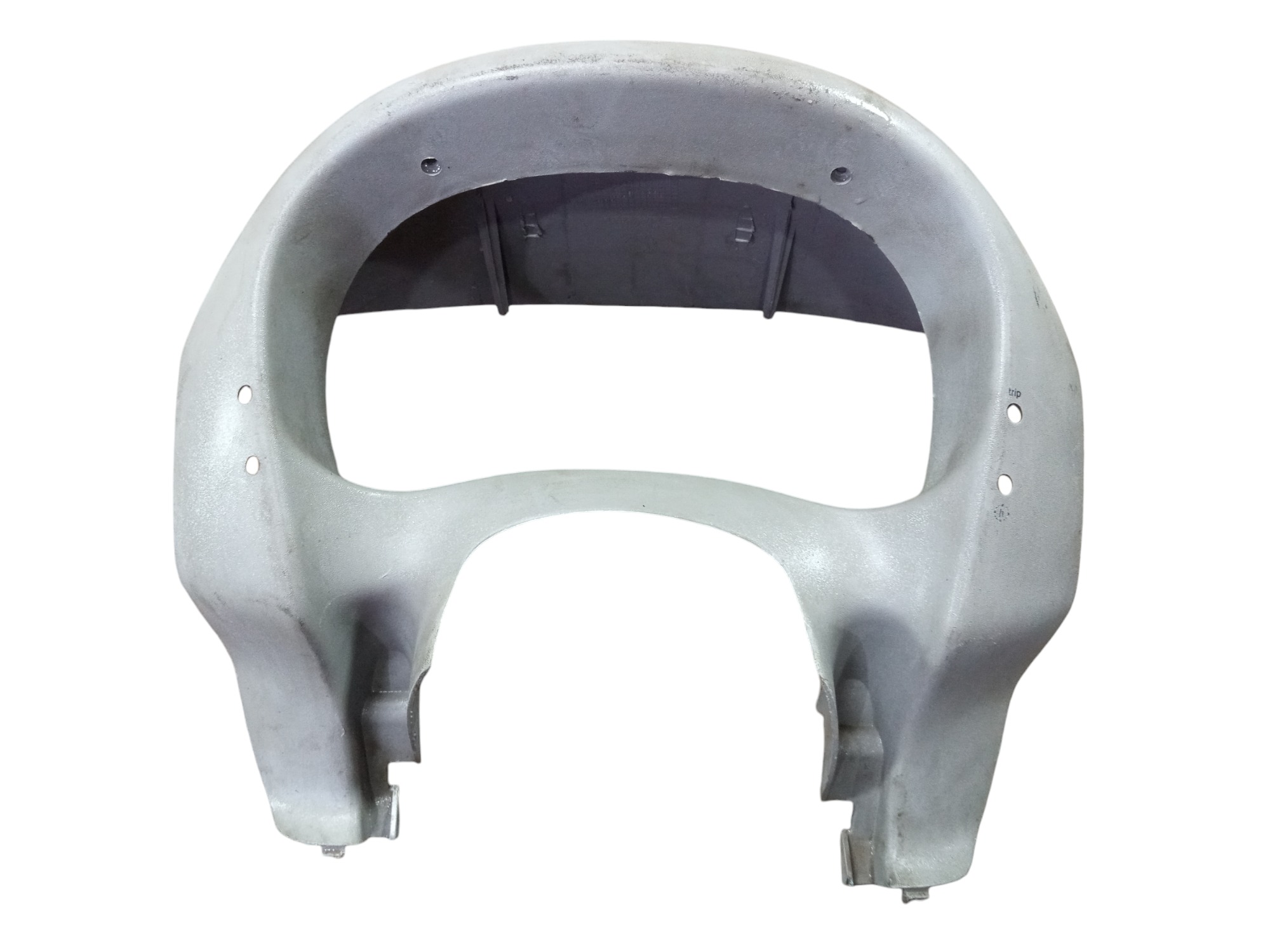 Moldura Painel Instrumento Fiat Doblo 2004 2005 Original  Cinza