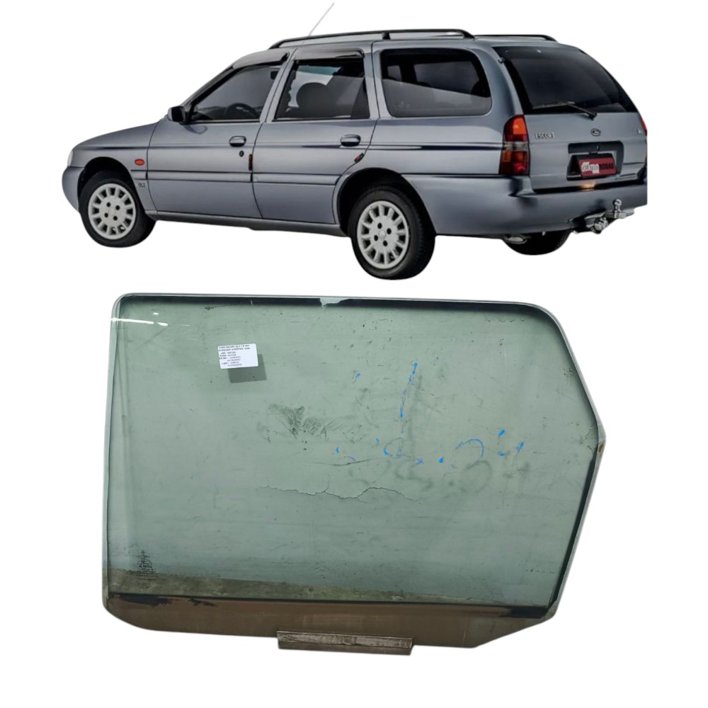 Vidro Porta Traseiro Esquerdo Ford Perua Escort Sw